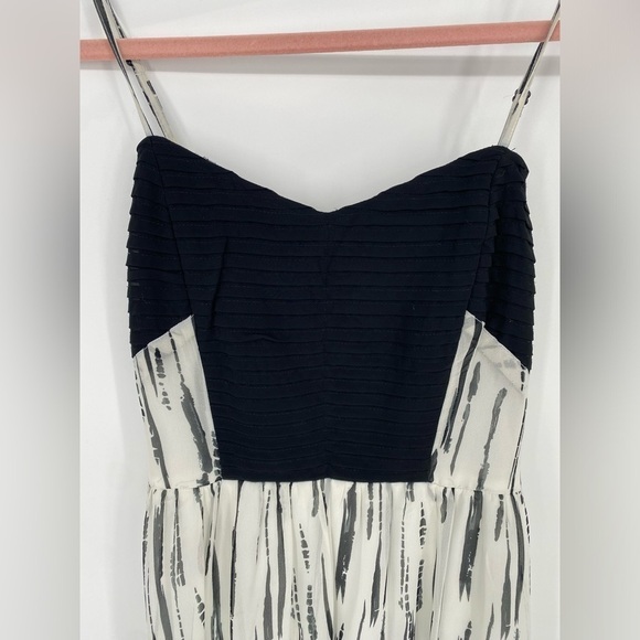 Bar III Spaghetti Strap Sheer Layered Maxi Dress Size Medium - Picture 3 of 12